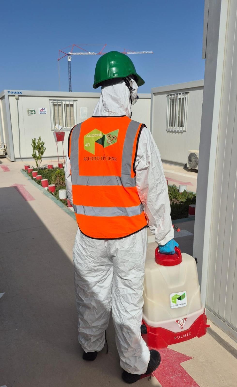 Technicien équipé sur site